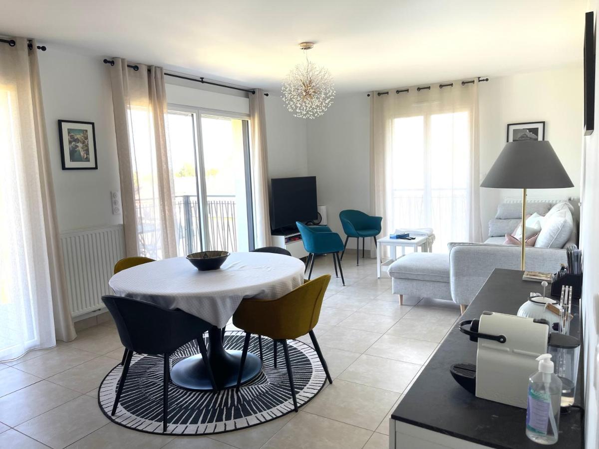 דינאר Bella Cruz 66 M2 Prestations Premium, Wifi, Balcon, Parking Avec Borne De Recharge Electrique, Plage Prieure, Commerces מראה חיצוני תמונה